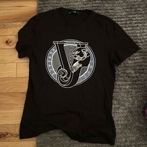 Versace Graphic Tee Black